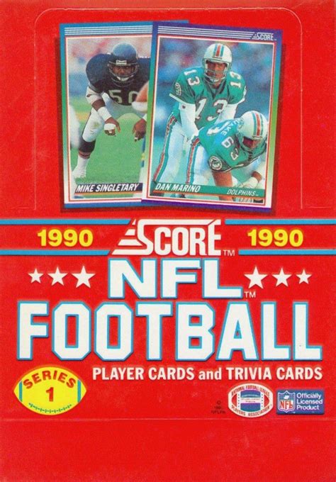 29 Most Valuable 1990 Score Football Cards In The World